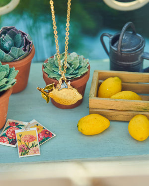 Collana | Limone con Peter Rabbit