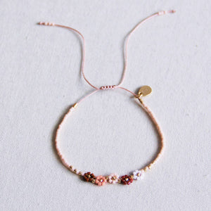 Bracciale mini con 5 margherite