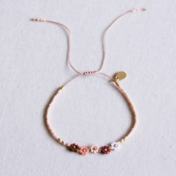 Bracciale mini con 5 margherite