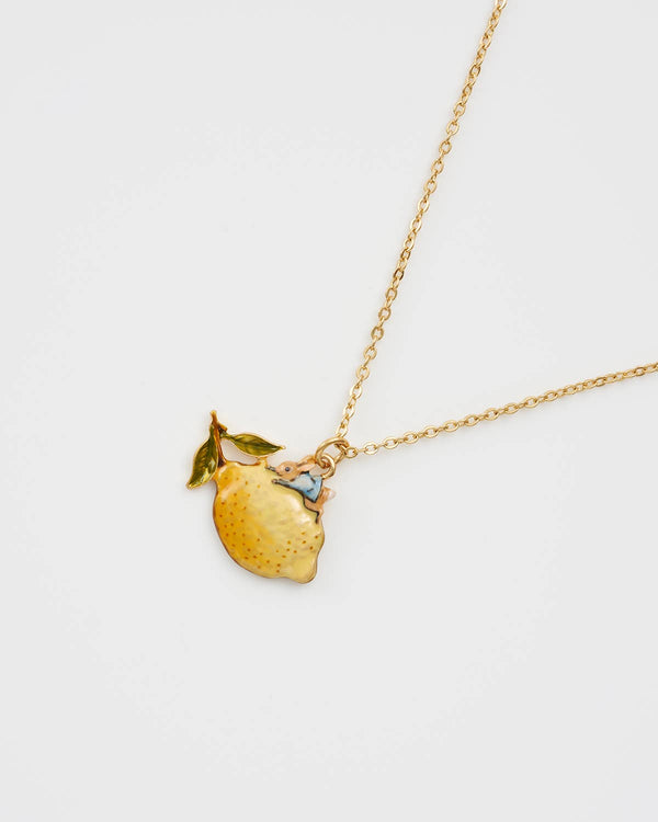 Collana | Limone con Peter Rabbit