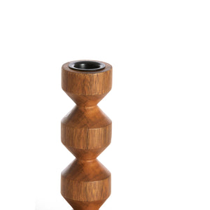 Portacandele Dozza | Wood Oil Brown