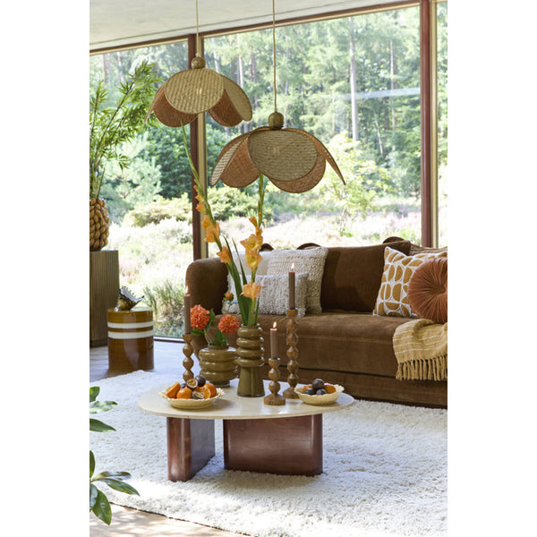 Portacandele Dozza | Wood Oil Brown