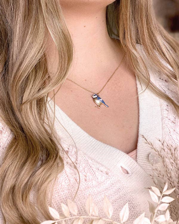 Collana corta | Blue Tit