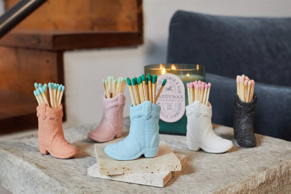 Match Holder | Nashville Cowboy Boot | Rosa