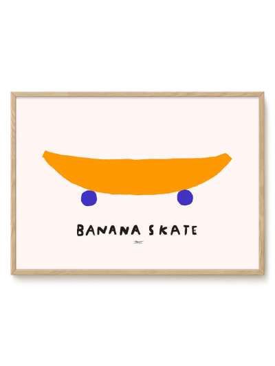 Matías Larraín - Banana Skate 30x40 cm | Poster