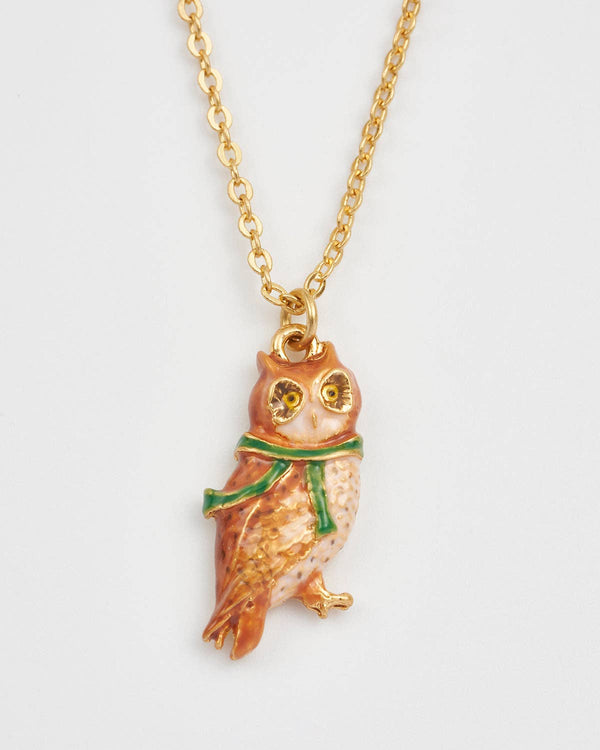 Collana a catena d'oro | Cosy Owl