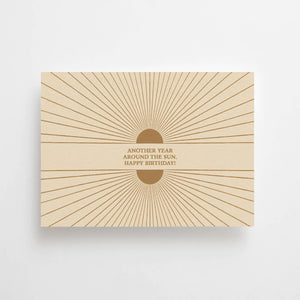 Another Year Around The Sun | Cartolina