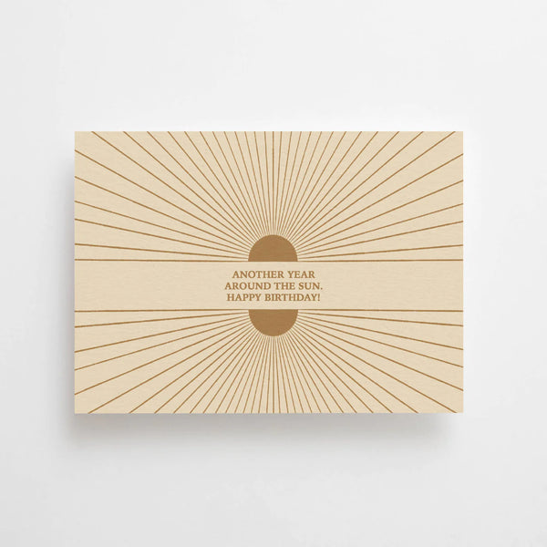 Another Year Around The Sun | Cartolina