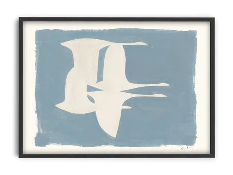 Jörgen Hansson - A Ballet of Swans 50x70 cm | Poster