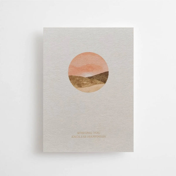Wishing You Endless Happiness | Cartolina