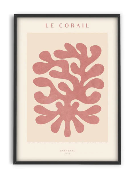 Marin - Le Corail II 50x70 cm | Poster