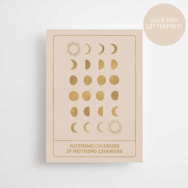 Nothing Changes If Nothing Changes | Cartolina