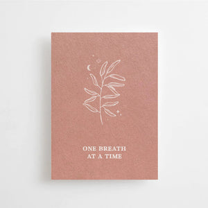 One Breath At A Time | Mini Cartolina