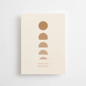 Tune Into The Light | Mini Cartolina