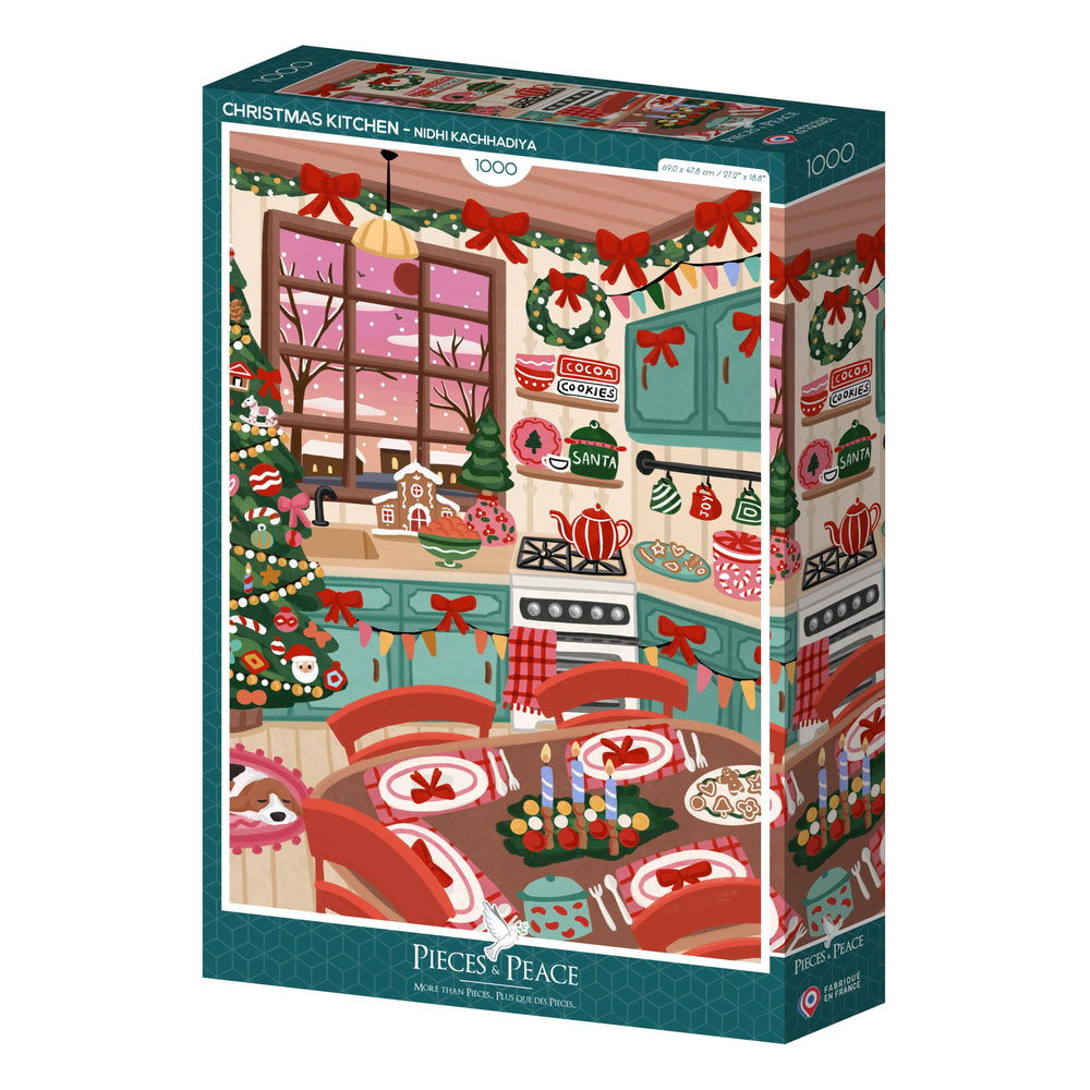 Puzzle La Cucina di Natale | 1000 Pezzi