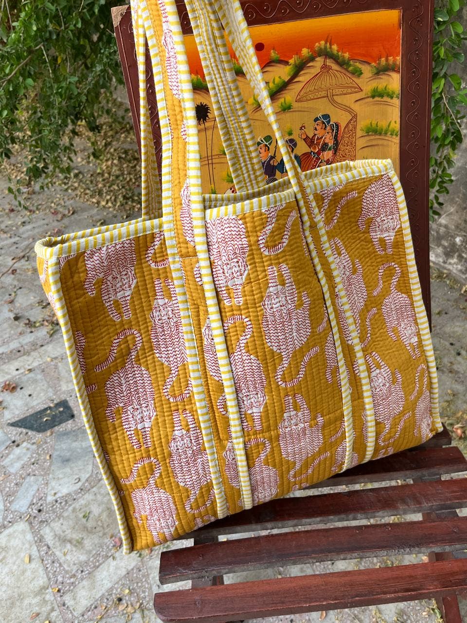 Borsa Trapuntata | Tigri