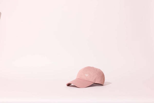 Cappello Rosa con Palma