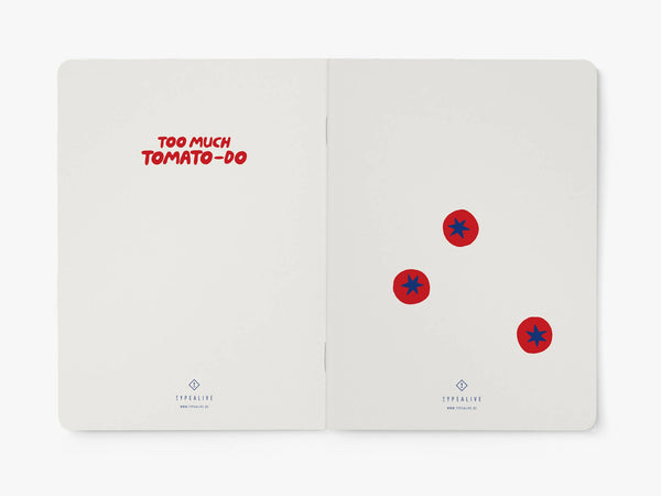 Quaderno A5 | Too much to(mato) do