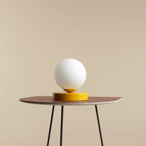 BALL TABLE LAMP | MUSTARD