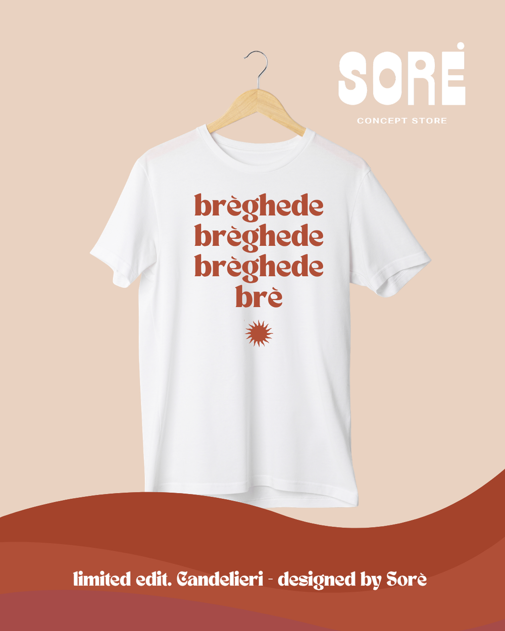 T-shirt Candelieri | Special Edition Sorè | BRÈGHEDE BRÈ