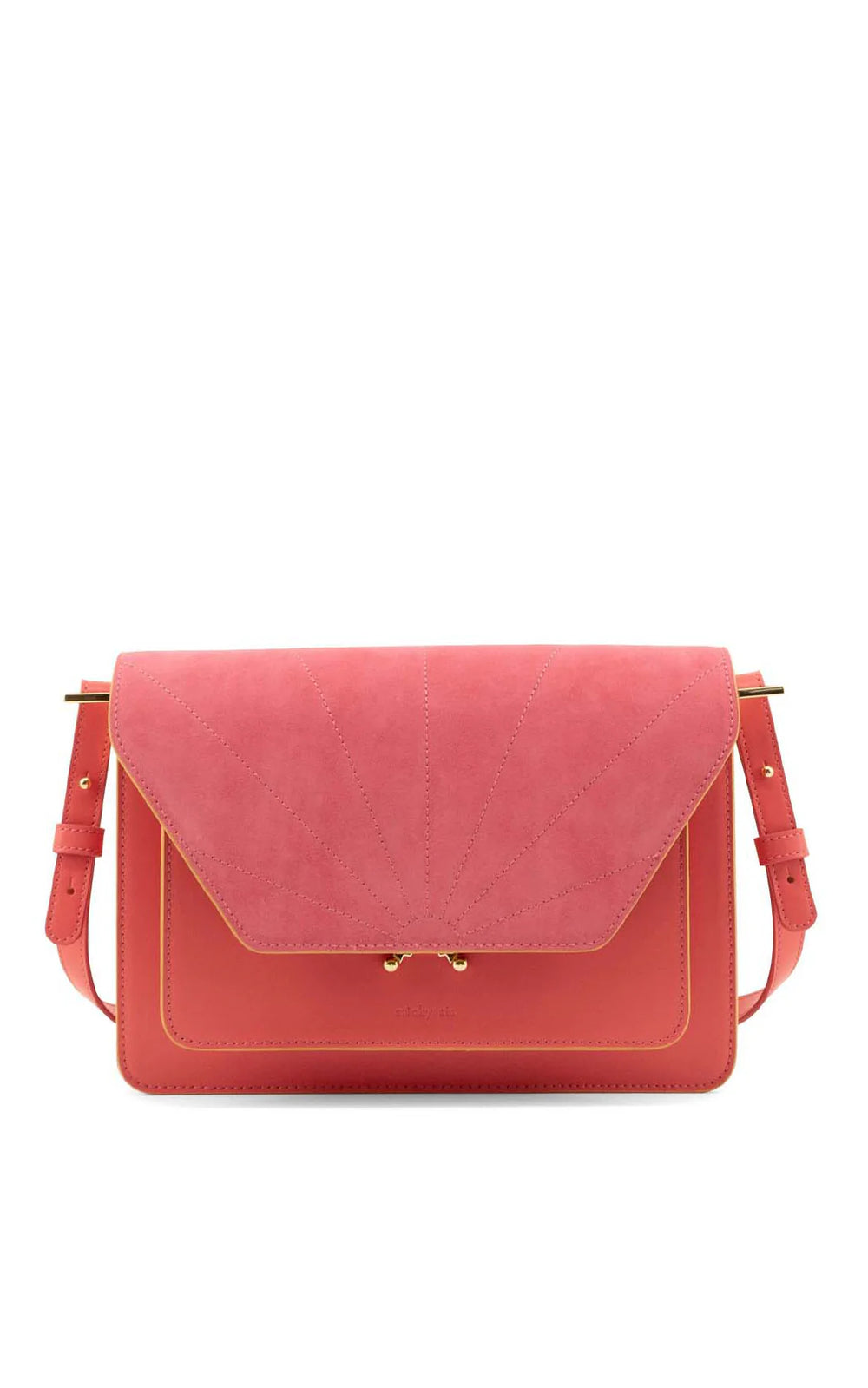 Cartella Shoulder bag | tulip pink cartella smal