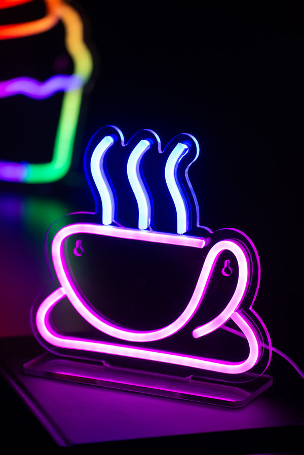 Neon Light | Coffee Pink