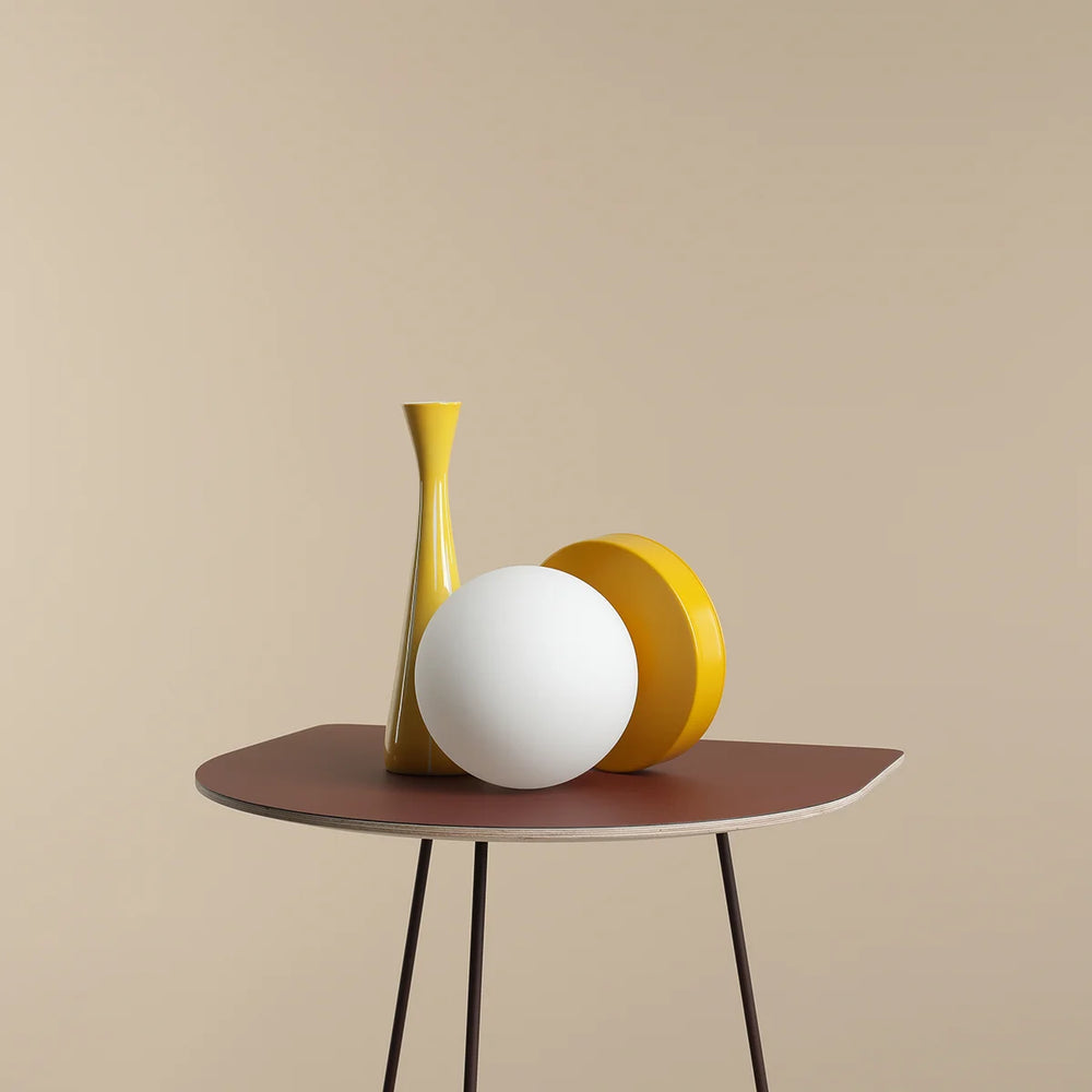 BALL TABLE LAMP | MUSTARD