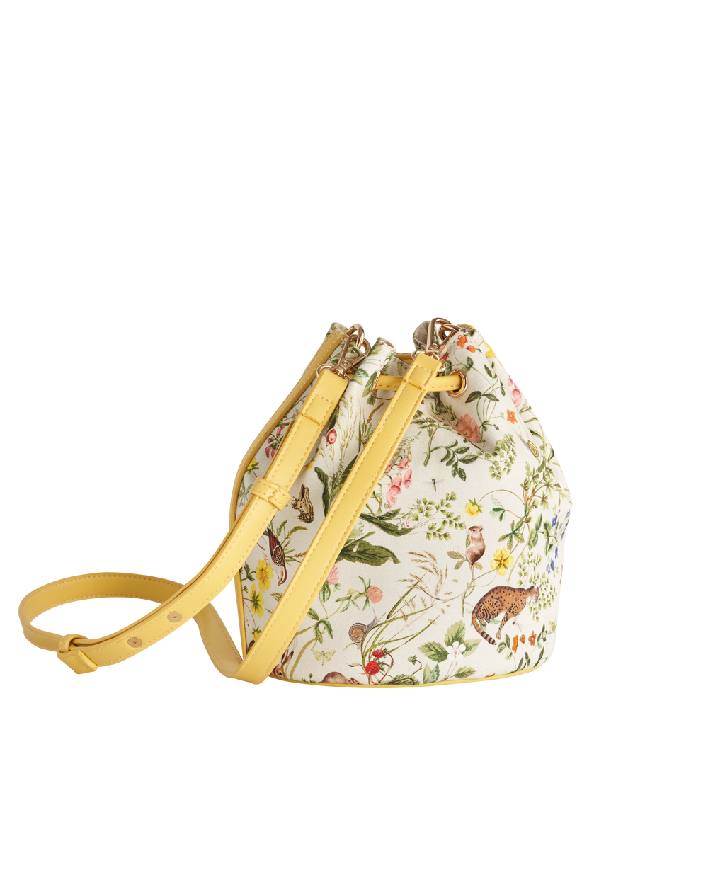 Borsa a secchiello FABLE Meadow Creatures Marshmallow gialla
