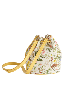 Borsa a secchiello FABLE Meadow Creatures Marshmallow gialla