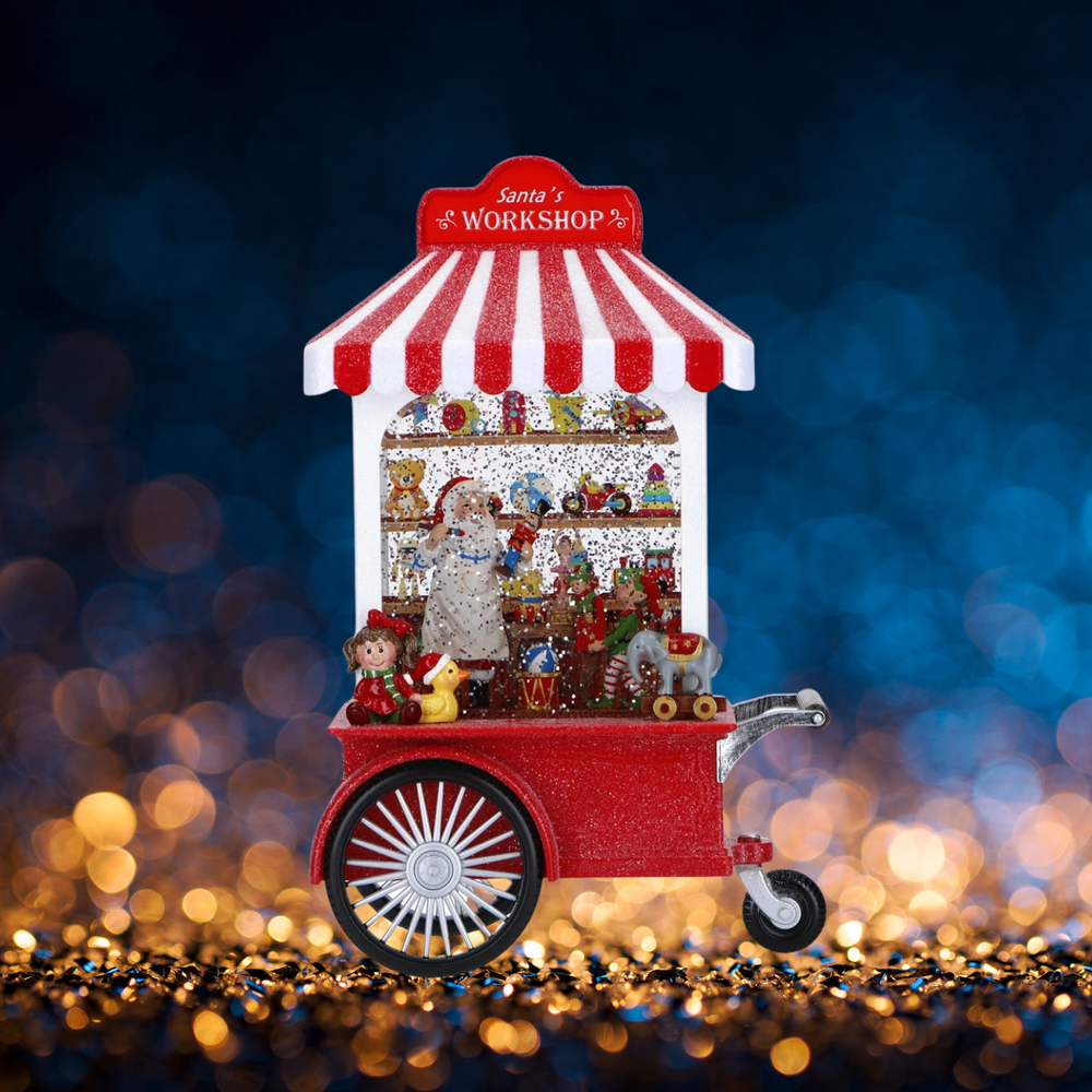 Palla di neve | Carretto di Babbo Natale