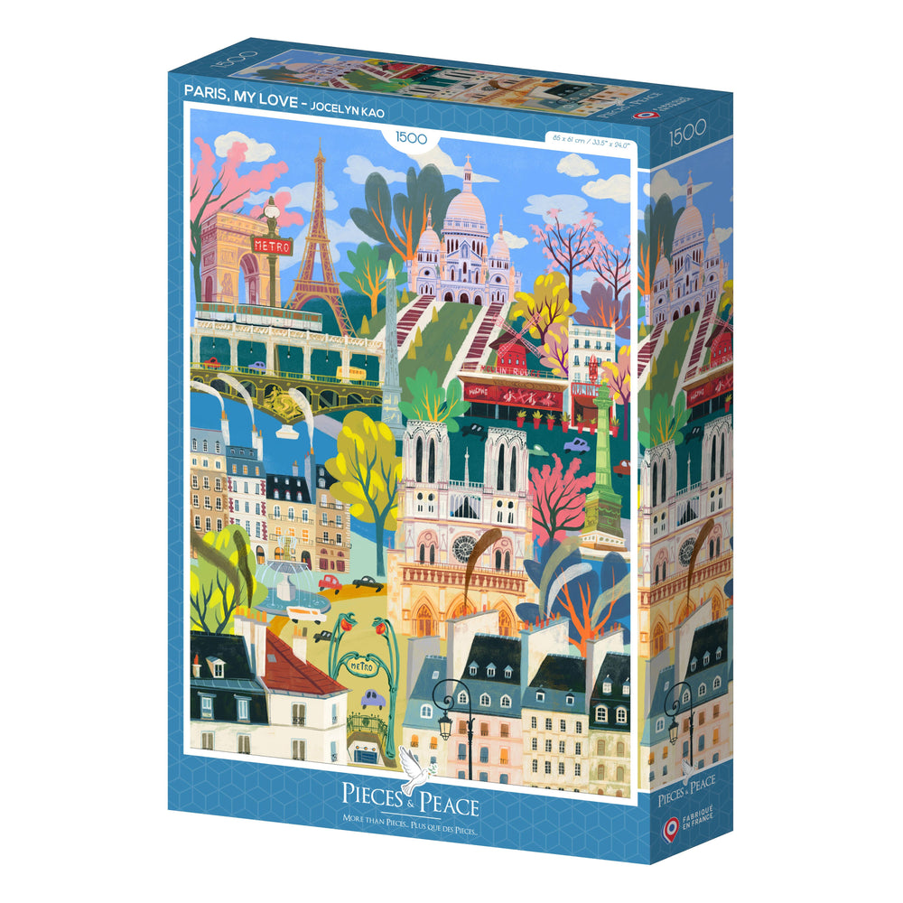 Puzzle Paris, my love | 1500 Pezzi