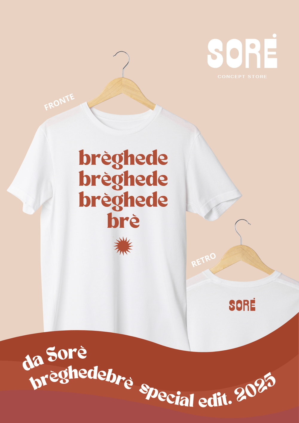 T-shirt Candelieri 2025 | Special Edition Sorè | BRÈGHEDE BRÈ