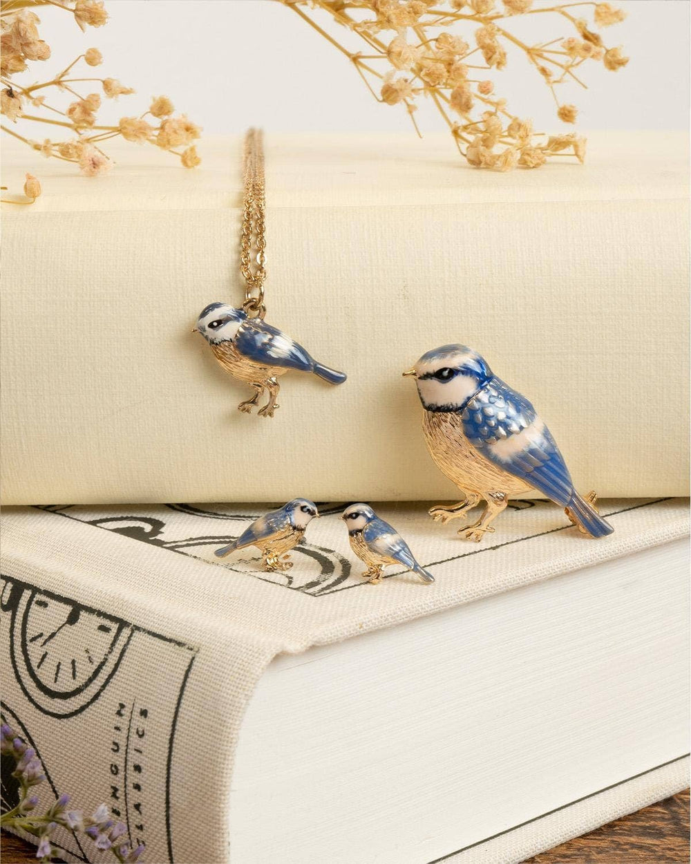 Spilla | Cinciarella blu