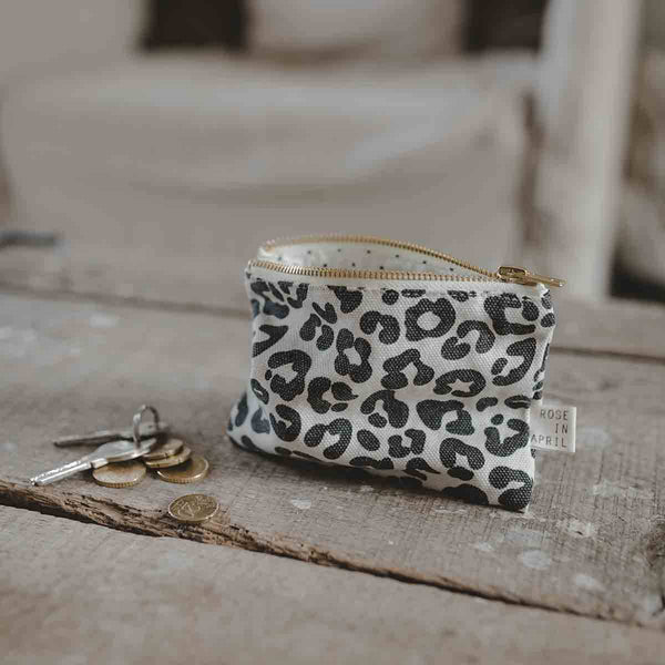 Pochette | Marie | Leopardato Grigio Bianco