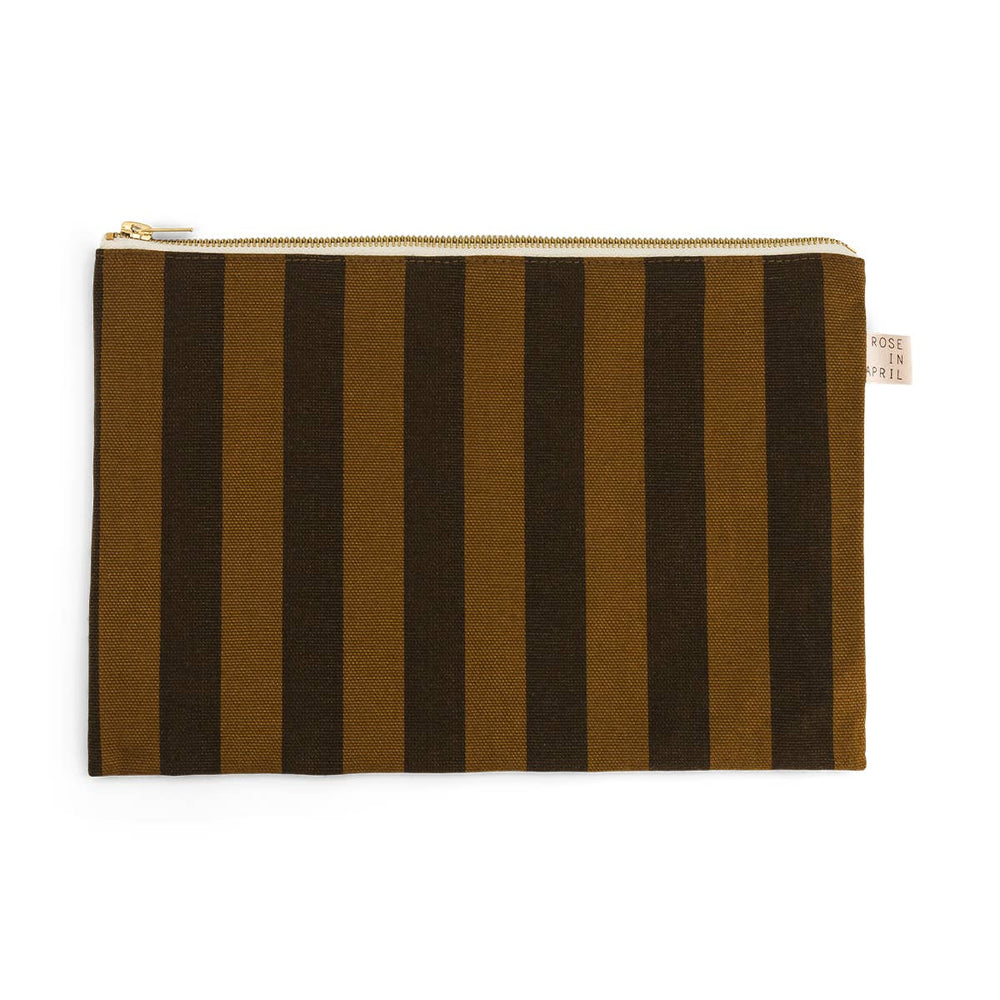 Pochette | Lili | Righe Nero Cumino