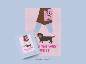 Puzzle Dachs the way | 500 pezzi