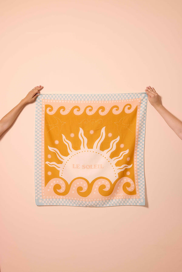 Foulard in cotone | Le Soleil Giallo