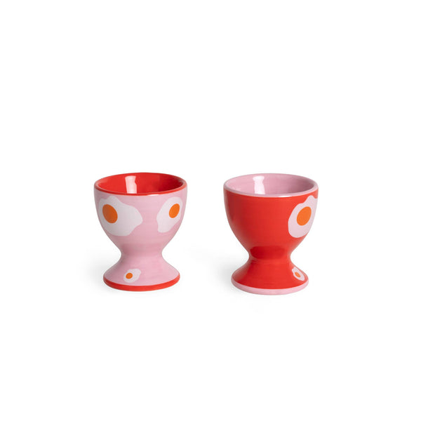 Portauovo | Rosso e rosa