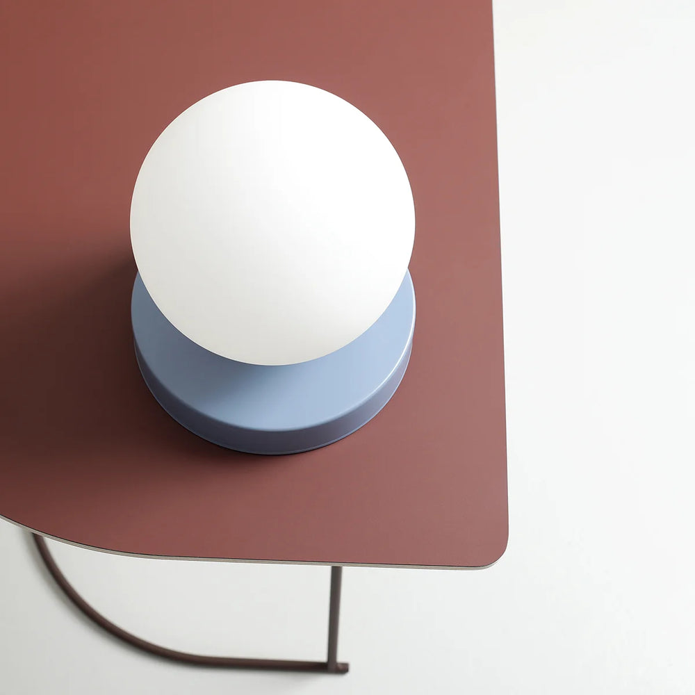 BALL DESK LAMP | DUSTY BLUE