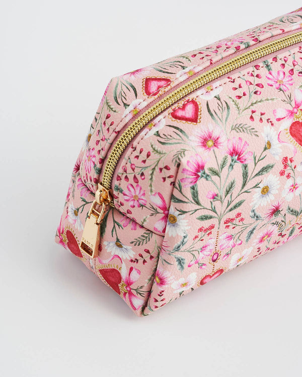 Beauty Case | Stampe cuore Floreale