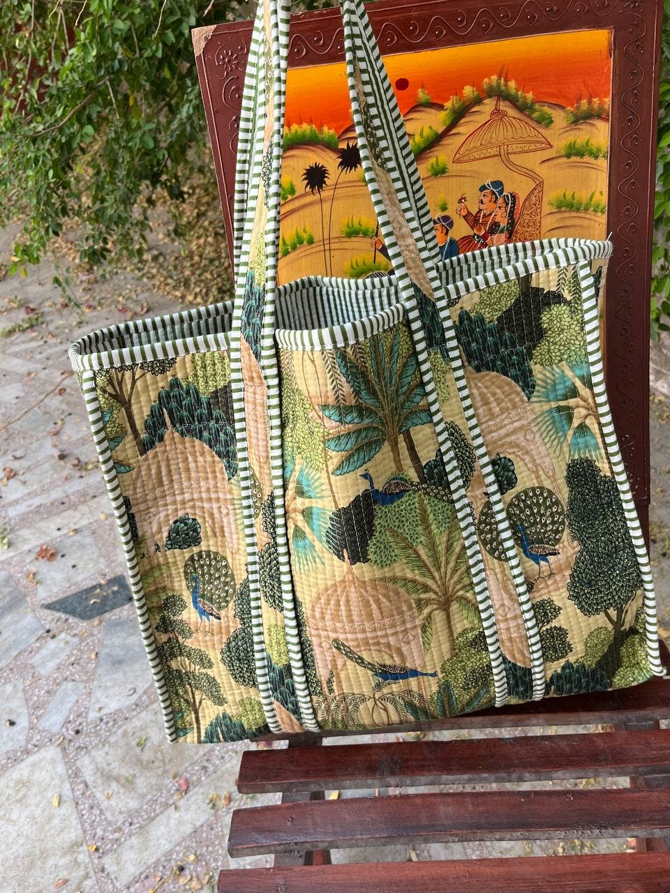 Borsa Trapuntata | Pavoni