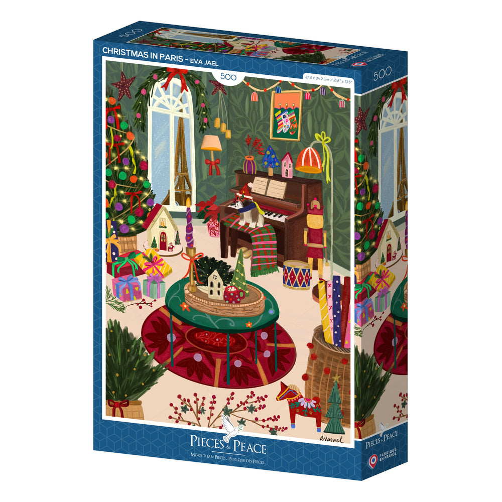 Puzzle Natale a Parigi | 500 Pezzi