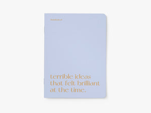 Quaderno A5 | Terrible ideas