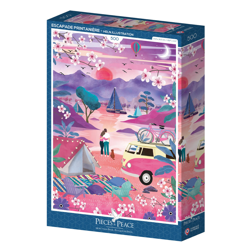 Puzzle Escapade Printaniére | 500 pezzi