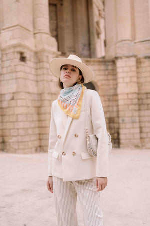 Foulard in Cotone | Uccelli Azzurro