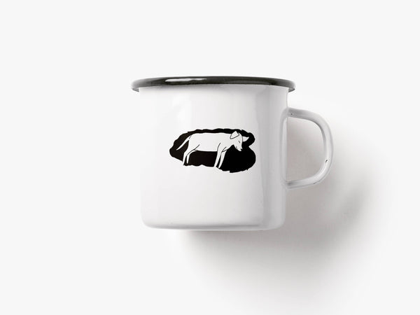 Tazza in metallo | I work hard so my dog can have a better life
