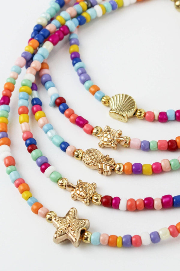 Cavigliera | Perline Arcobaleno