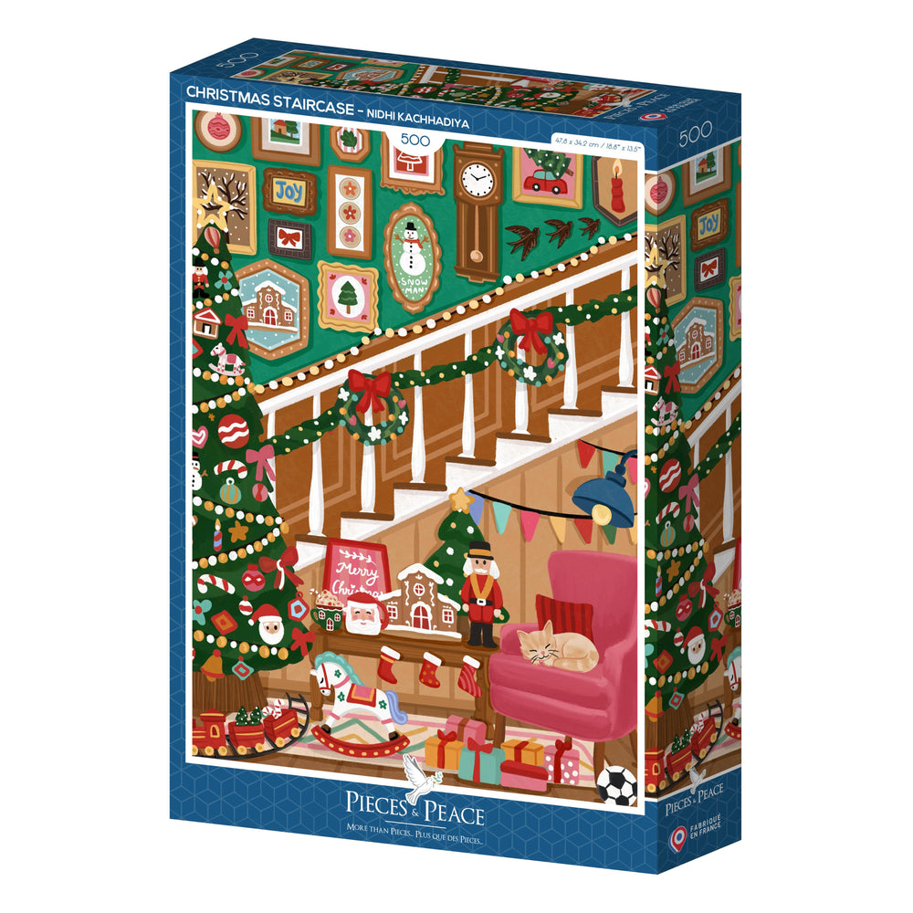 Puzzle Scala di Natale | 500 Pezzi