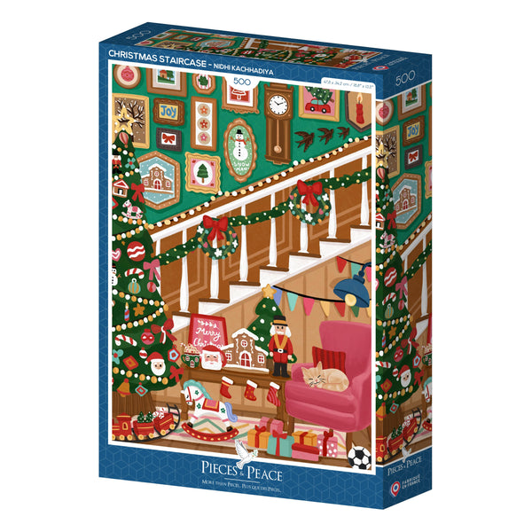 Puzzle Scala di Natale | 500 Pezzi