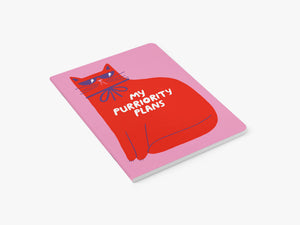 Quaderno A5 | My purriority plans